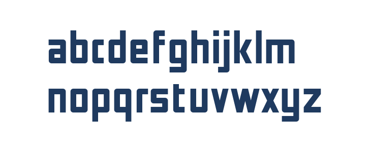 Tschichold-Bold Lowercase