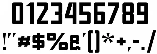 TschicholdAlternate-Bold Fuentes OTROS CHARS