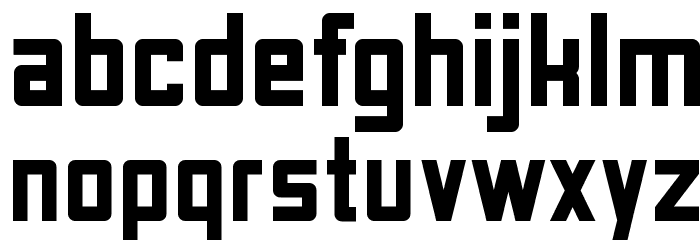 TschicholdAlternate-Bold Font LOWERCASE