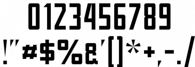 TschicholdAlternate フォント その他の文字