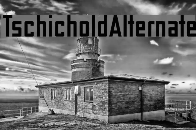 TschicholdAlternate フォント examples