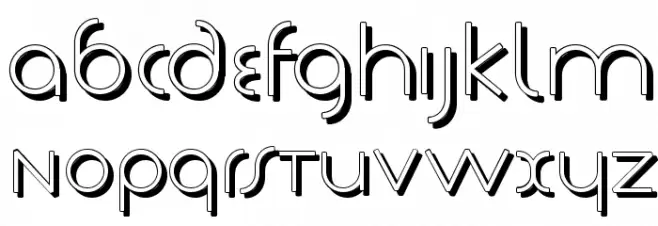 TschicholdsShades Schriftart Groß