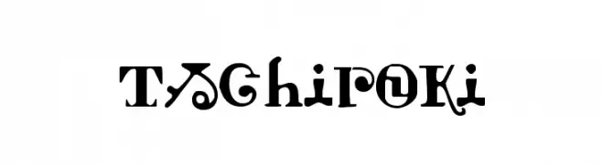 Tschiroki  フリーフォントのダウンロード