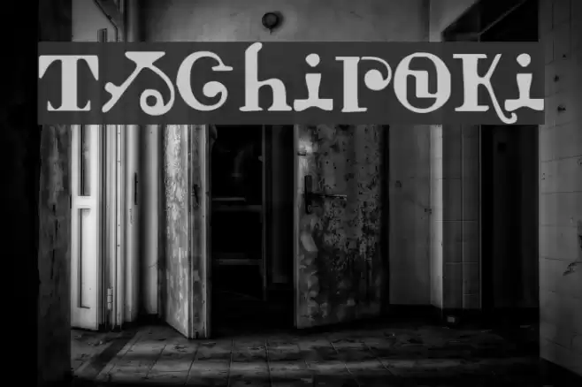 Tschiroki Font examples