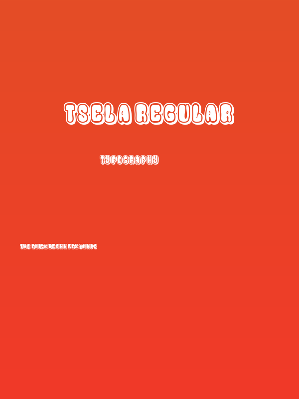Tsela Regular Poster