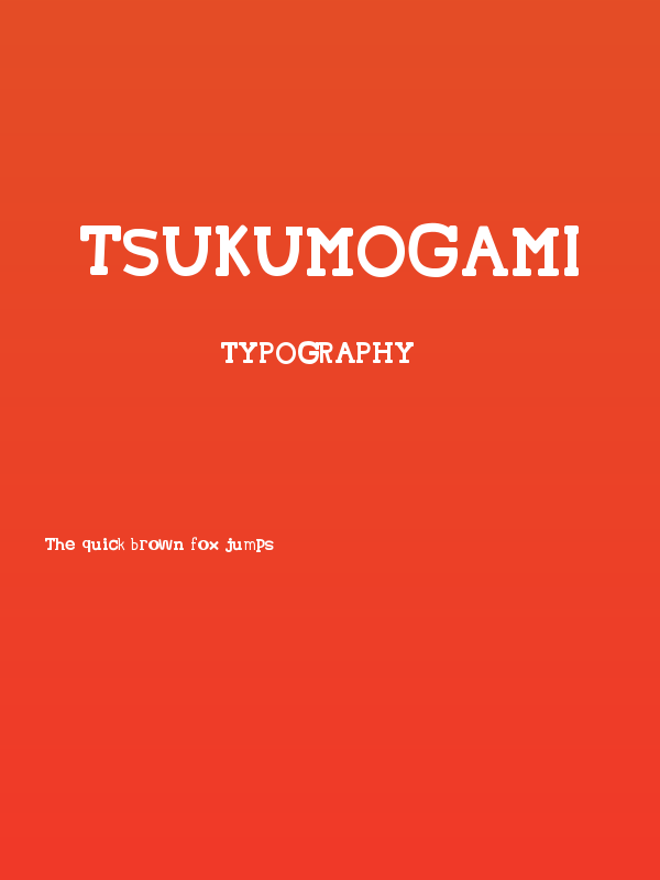Tsukumogami Poster