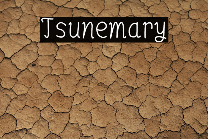 Tsunemary Fonte examples