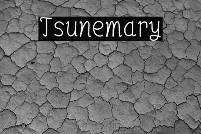 Tsunemary Fonte examples