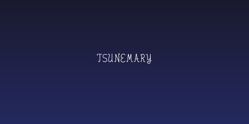 Tsunemary Social Header