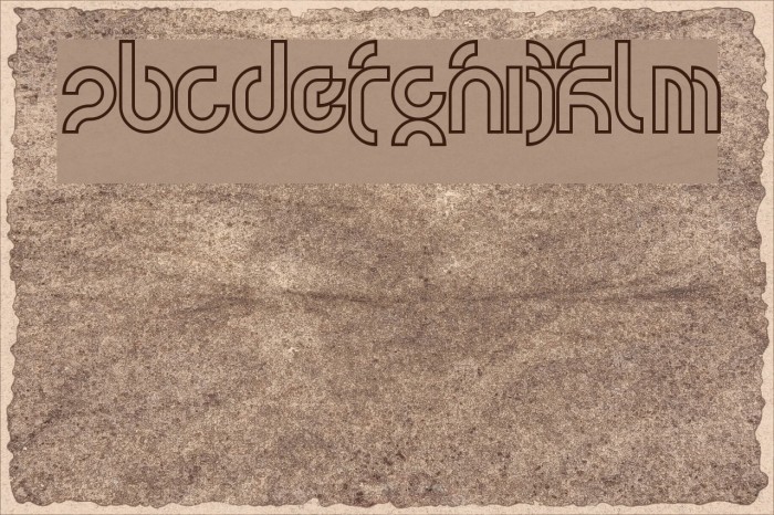 tsunami Font examples