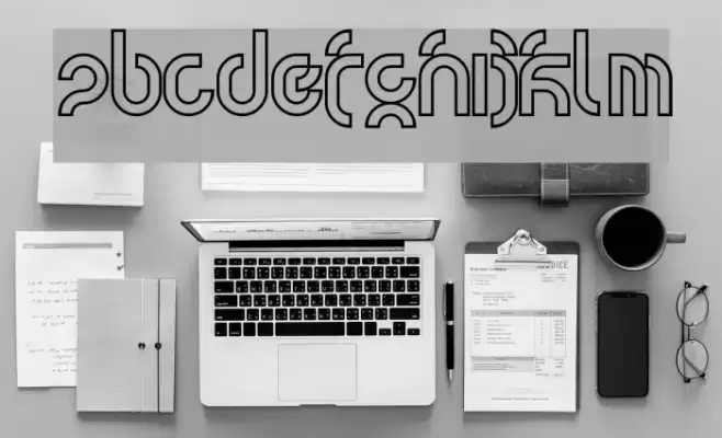 tsunami Schriftart examples