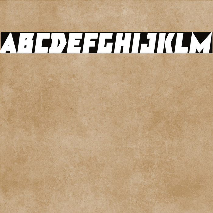 TT Bricks Trial Black Italic Example 3