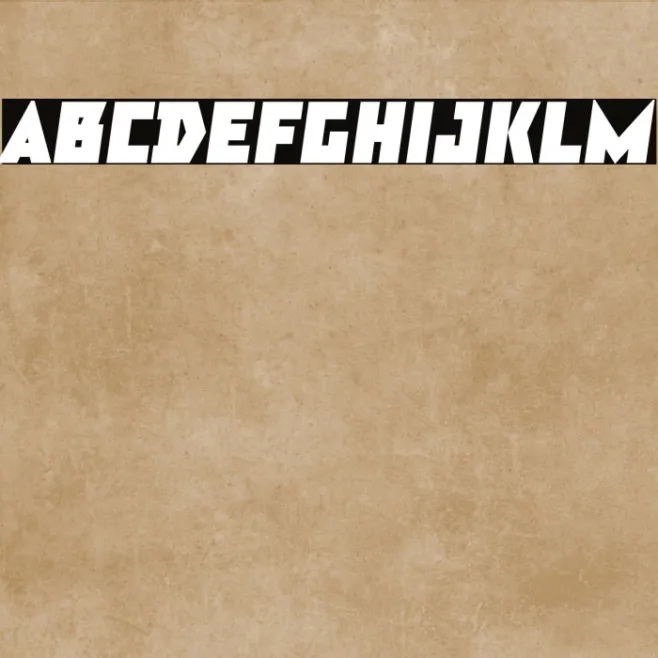 TT Bricks Trial Black Italic Example 3
