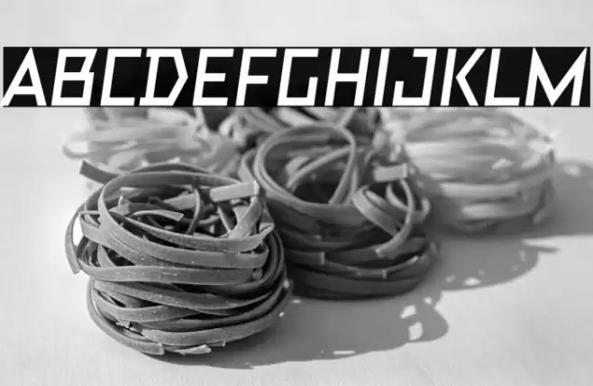 TT Bricks Trial Bold Italic Font examples