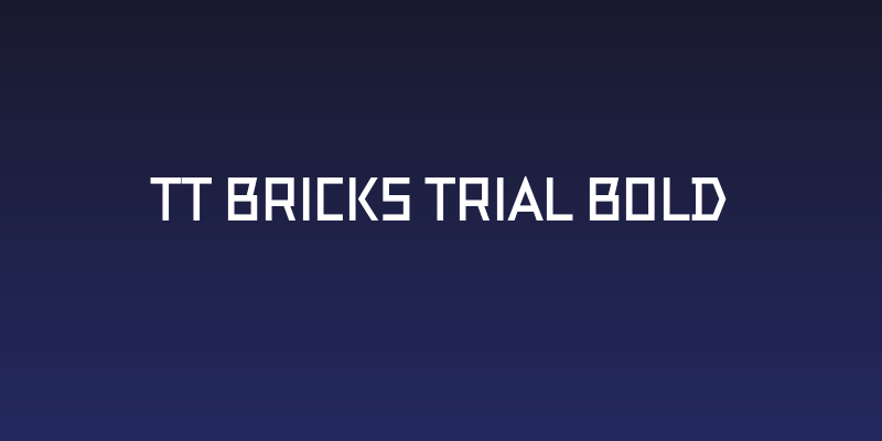 TT Bricks Trial Bold Social Header