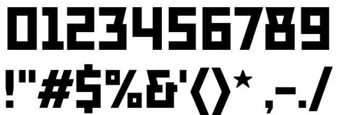 TT Bricks Trial Extrabold Font Alte caractere