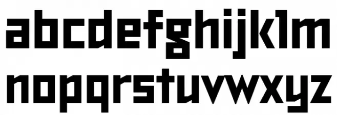 TT Bricks Trial Extrabold Schriftart Kleinbuchstaben