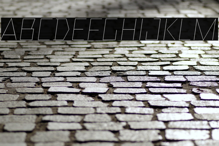 TT Bricks Trial Hairline Italic Example 3