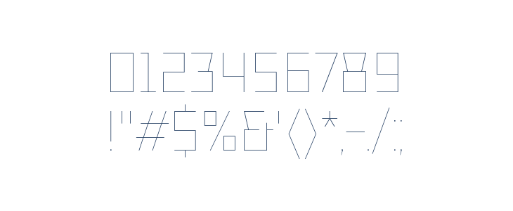 TT Bricks Trial Hairline Other Characters