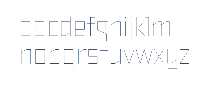 TT Bricks Trial Hairline Lowercase