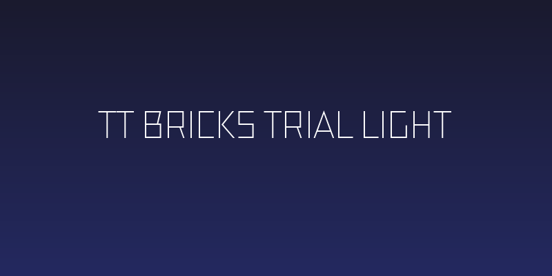 TT Bricks Trial Light Social Header