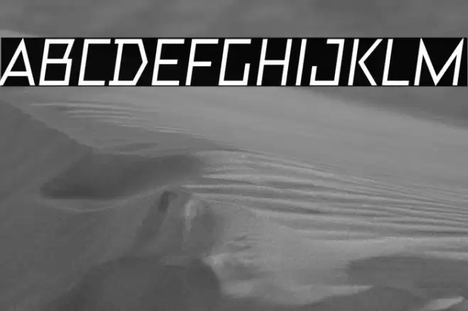 TT Bricks Trial Medium Italic Schriftart examples