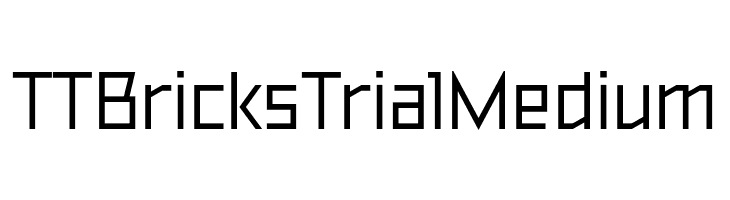 TT Bricks Trial Medium Polices