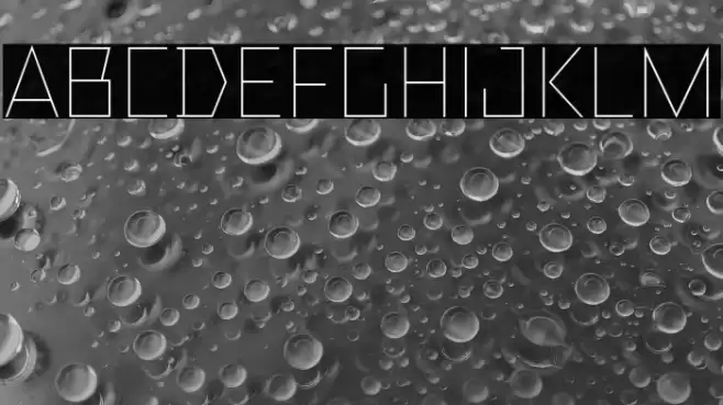 TT Bricks Trial Thin Font examples