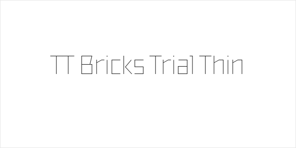 TT Bricks Trial Thin Logo