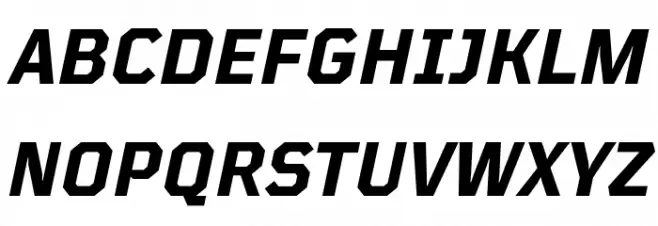 TT Mussels Trl Bold Italic Fonte MAIÚSCULAS