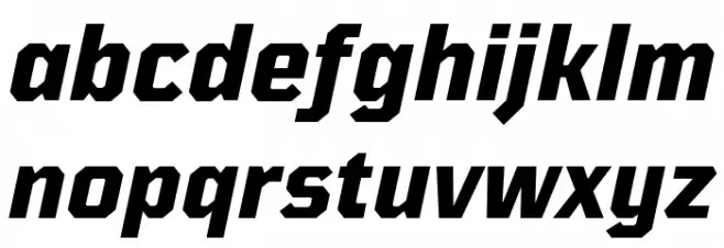 TT Mussels Trl ExtraBold Italic Polices MINUSCULES