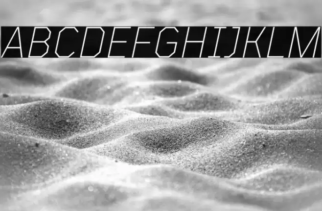 TT Mussels Trl ExtraLight Italic Font examples