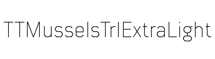 TT Mussels Trl ExtraLight  Fuentes Gratis Descargar