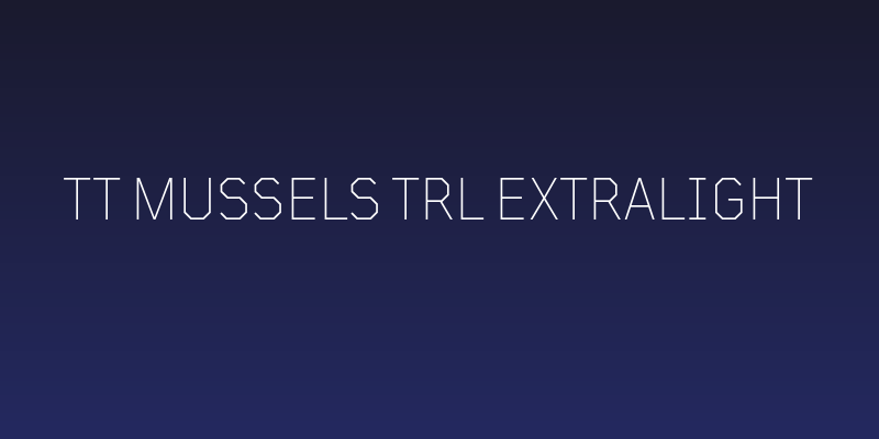 TT Mussels Trl ExtraLight Social Header