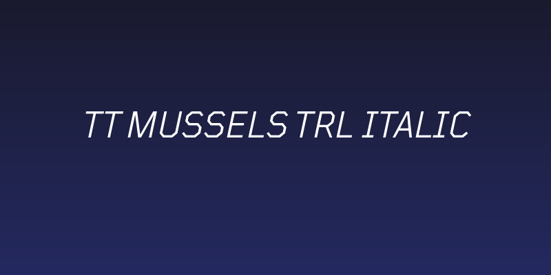 TT Mussels Trl Italic Social Header