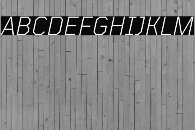 TT Mussels Trl Light Italic Font examples