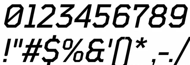 TT Mussels Trl Medium Italic Fonte OUTROS PERSONAGENS