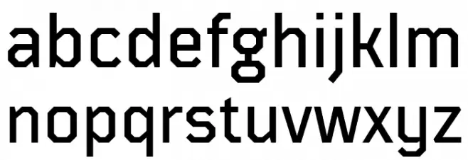 TT Mussels Trl Medium Font LOWERCASE