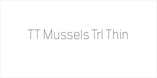 TT Mussels Trl Thin Logo