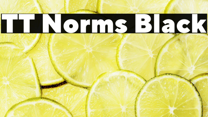 TT Norms Black Example 3