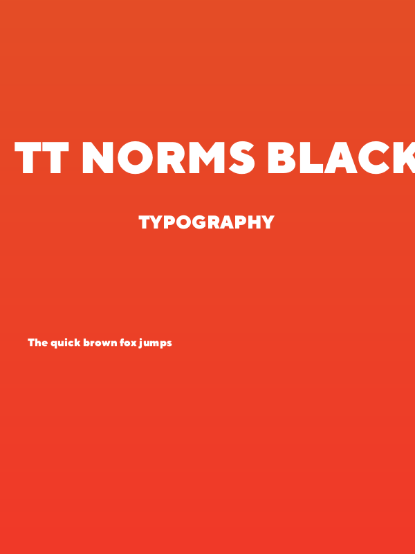 TT Norms Black Poster