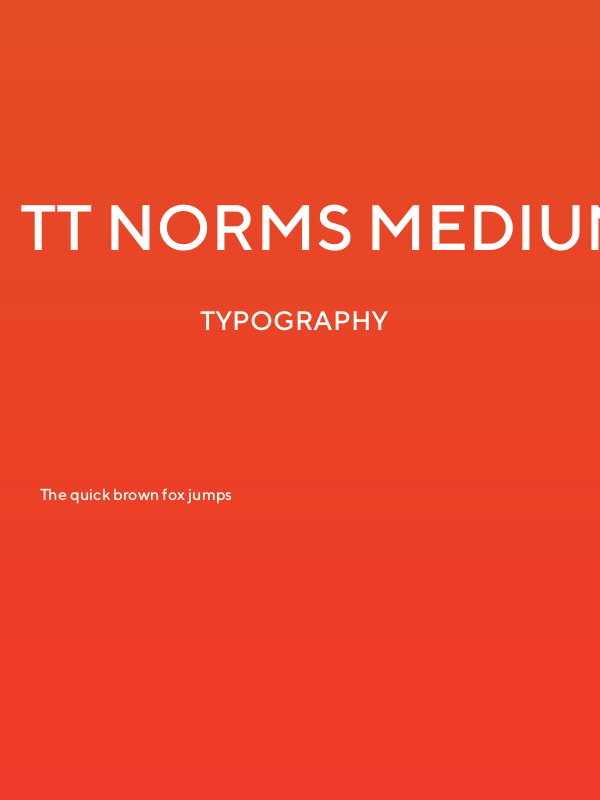 TT Norms Medium Poster