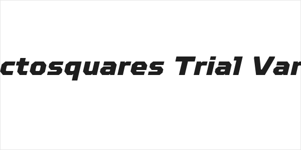 TT Octosquares Trial Variable Logo