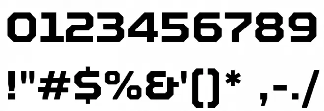 TT Octosquares Trl Bd Font Alte caractere