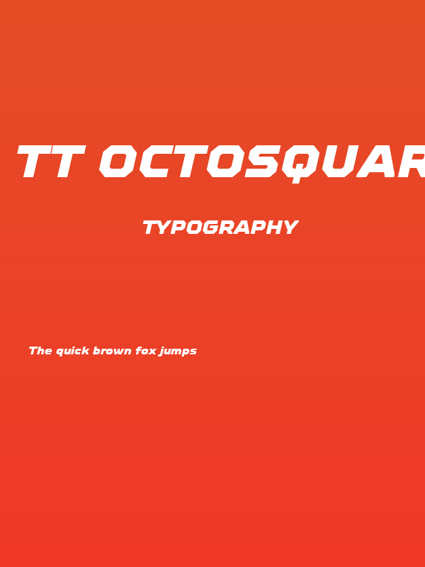 TT Octosquares Trl Blc It Poster