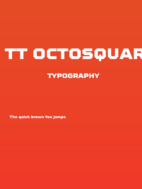 TT Octosquares Trl Blc Poster