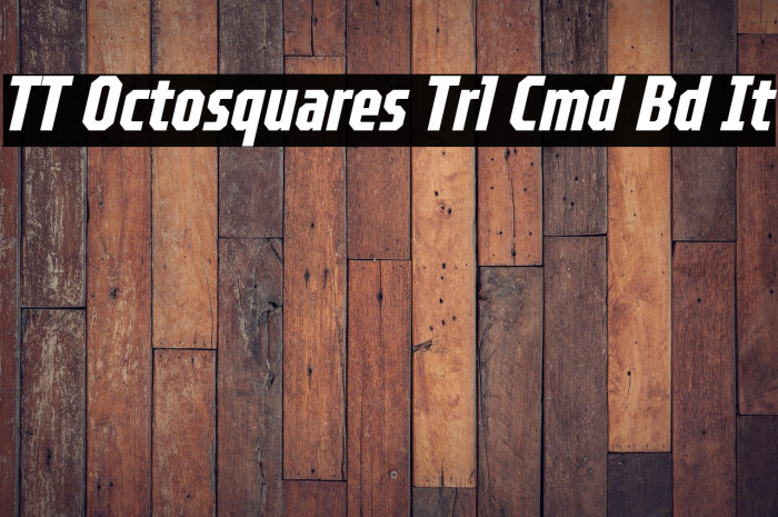 TT Octosquares Trl Cmd Bd It Example 1