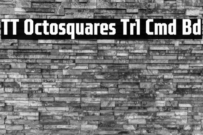 TT Octosquares Trl Cmd Bd Caratteri examples