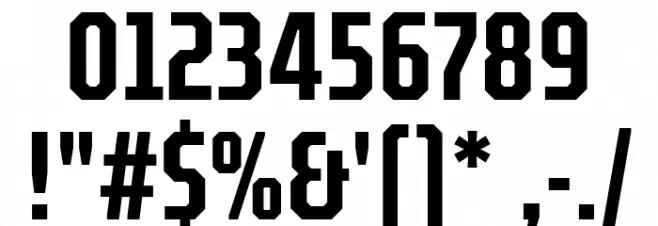 TT Octosquares Trl Cmd Db フォント その他の文字