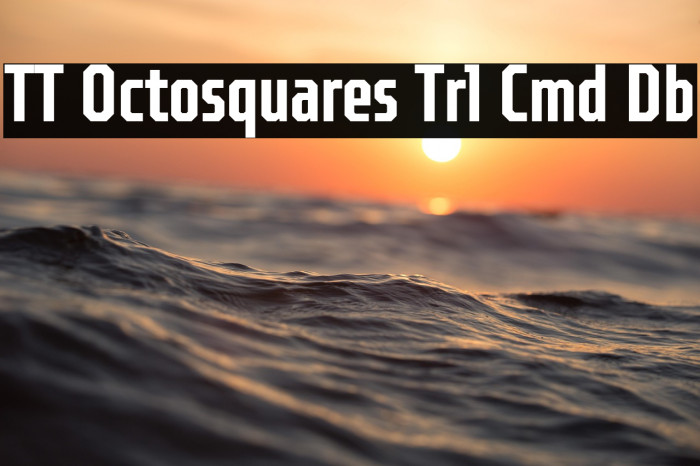 TT Octosquares Trl Cmd Db Example 1